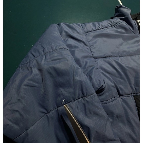 Mountain Hardwear Puffer Jacket Men's Medium Quilted Winter Insulated Coat Blue - Picture 9 of 16